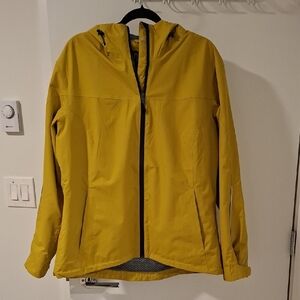 NWOT Dryframe Women's Yellow/Chartreuse Waterproof Rain Jacket/Shell (Size XL)